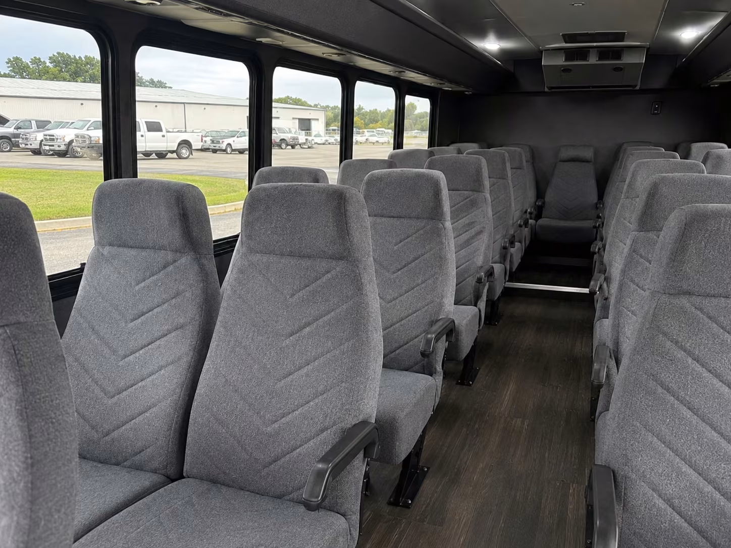 20 passenger minibus interior