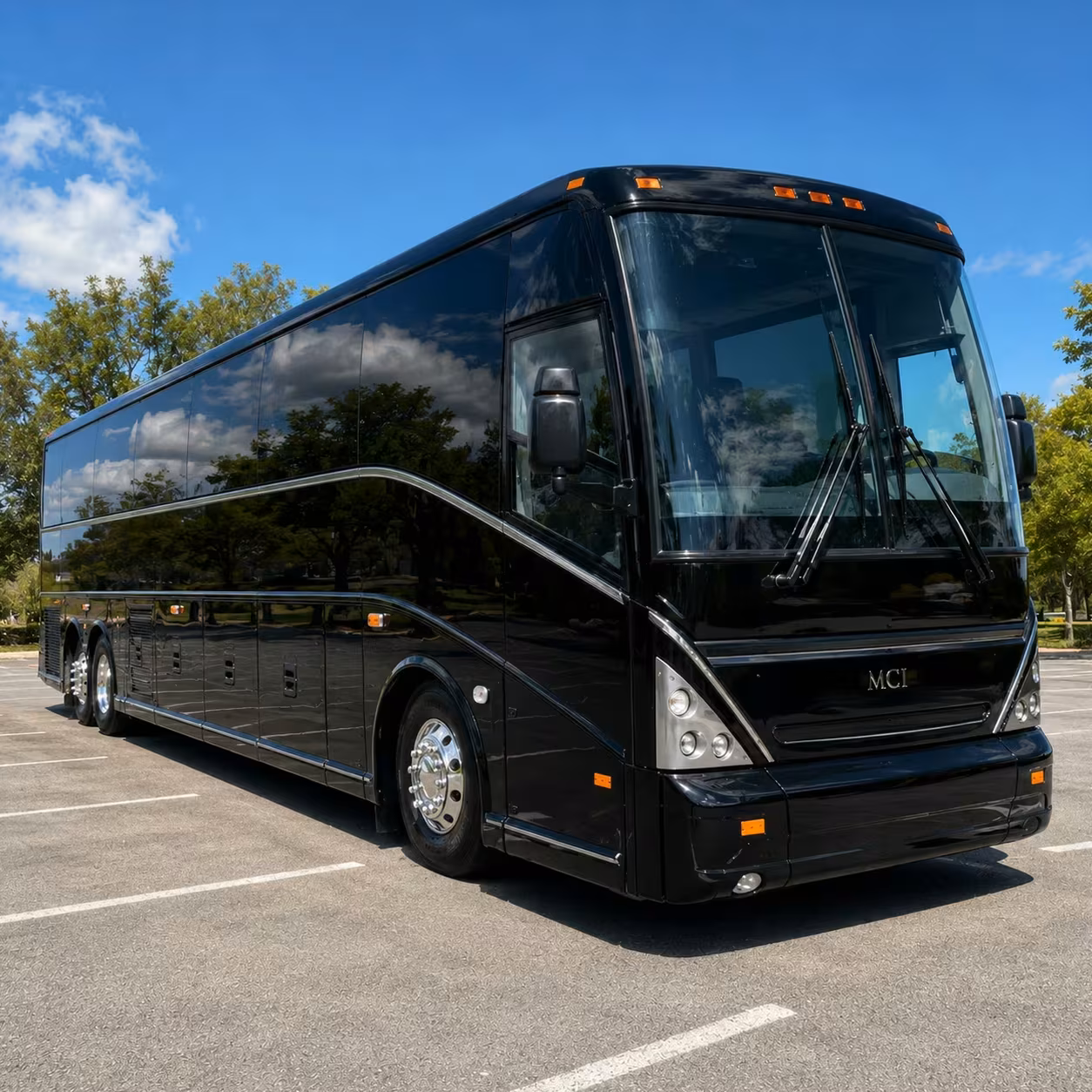 hollywood charter bus rentals for ceremony to reception transfers