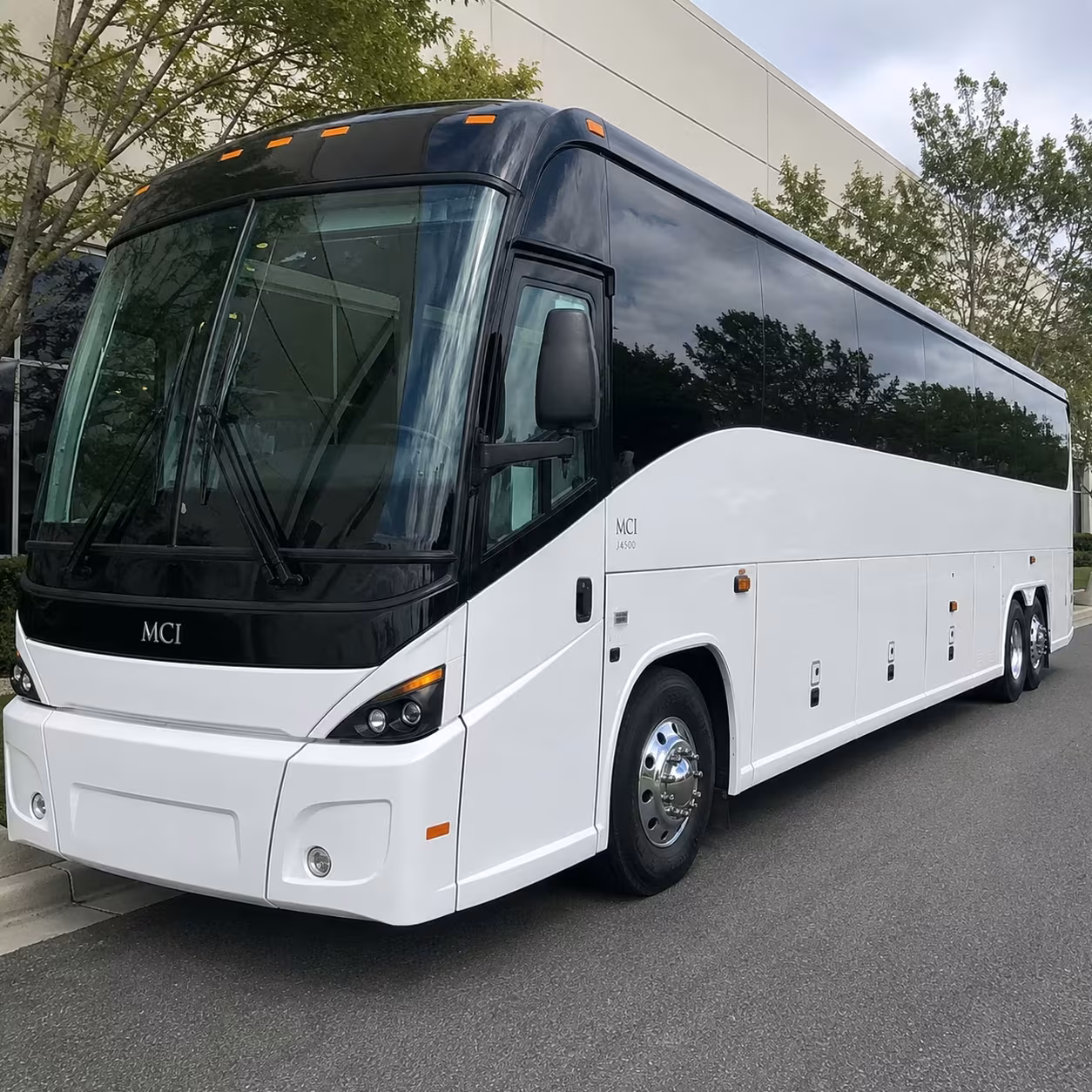 hollywood charter buses for interagency shuttles and base transfers