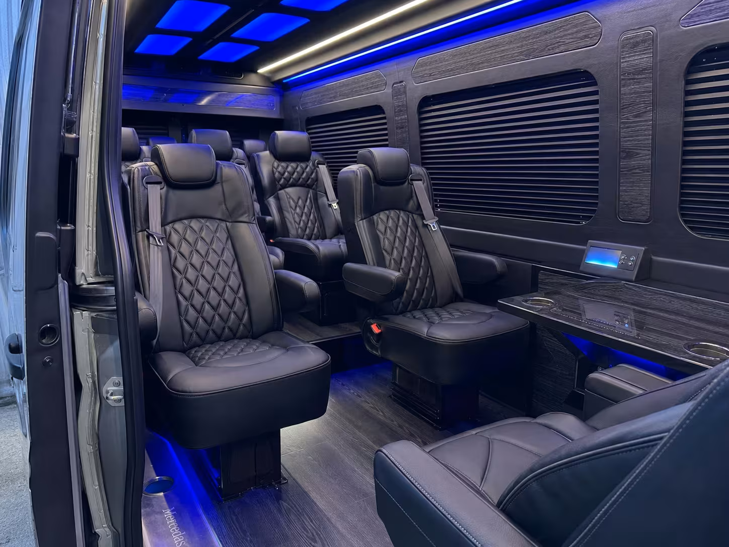 sprinter van transportation for groups and events across hollywood